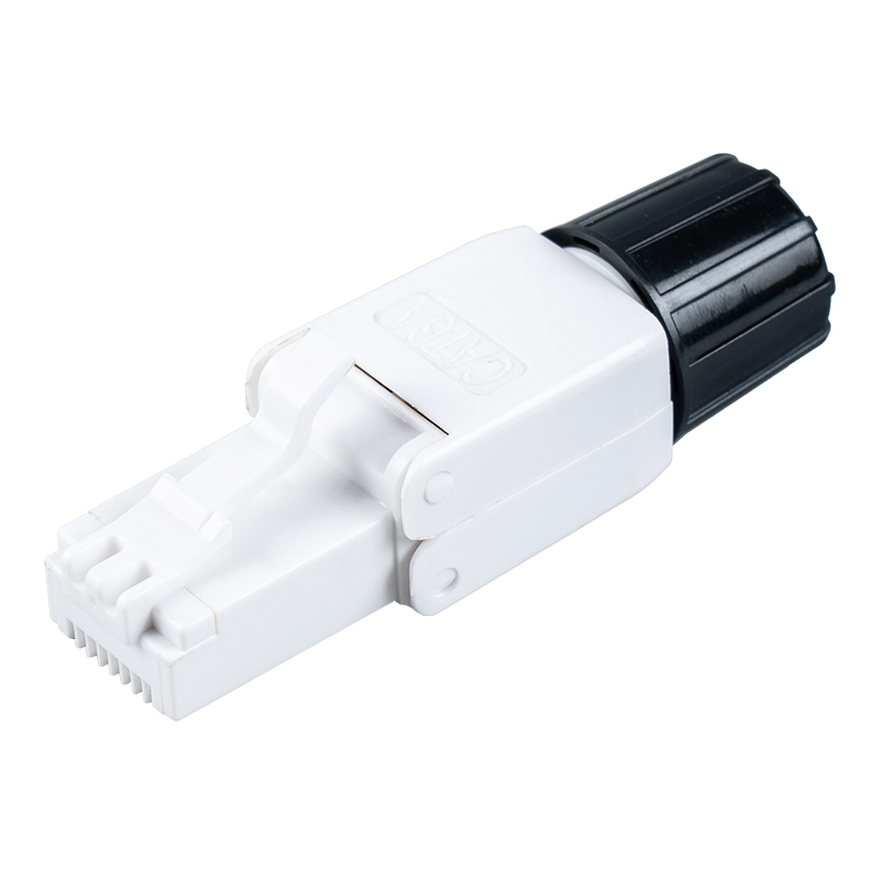 Penyambung RJ45 Tanpa Alat Tanpa Perisai Cat6A(dengan skru) RJ-G40U-C6A Penyambung RJ45 Tanpa Alat Tanpa Perisai Cat6A(dengan skru) RJ-G40U-C6A