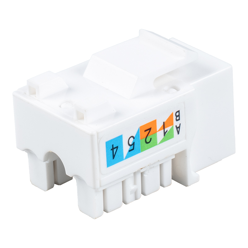 Cat5e Unshielded 90° Modular Jack SM-2016H8C5E Cat5e Unshielded 90° Modular Jack SM-2016H8C5E