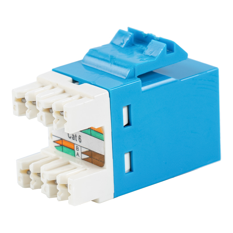 Cat6 Unshielded 180° Modular Jack SM-2027H8C6 Cat6 Unshielded 180° Modular Jack SM-2027H8C6