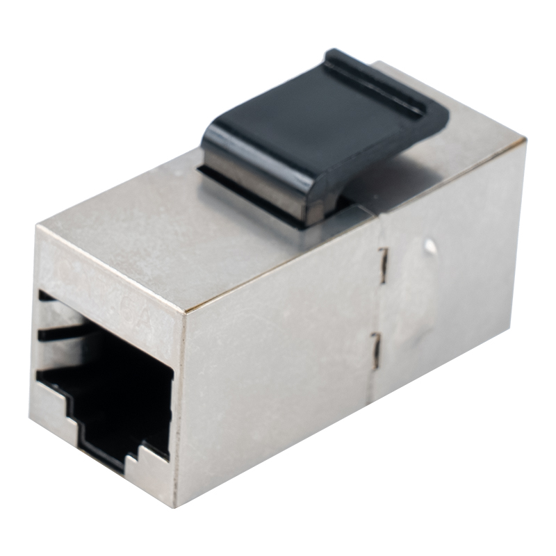 Pengganding Sebaris RJ45 Terlindung C6 (dengan klip plastik) SM-2034SC6 Pengganding Sebaris RJ45 Terlindung C6 (dengan klip plastik) SM-2034SC6
