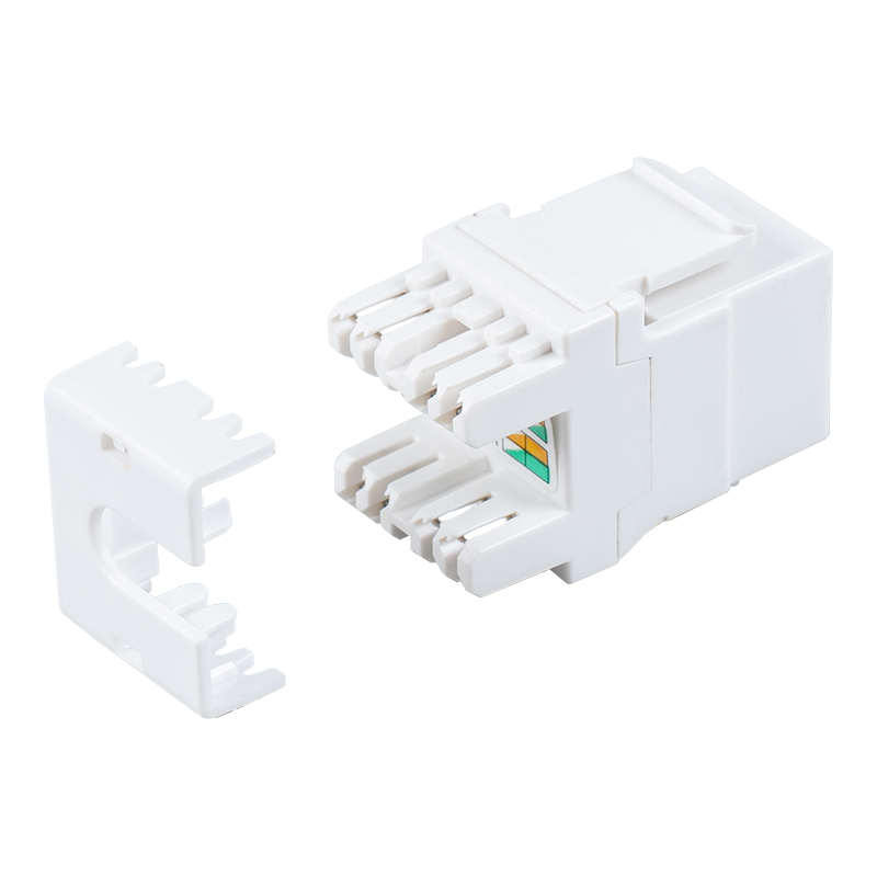 Cat6 Unshielded 180° Modular Jack (dengan pengatup) SM-2064CD8C6 Cat6 Unshielded 180° Modular Jack (dengan pengatup) SM-2064CD8C6
