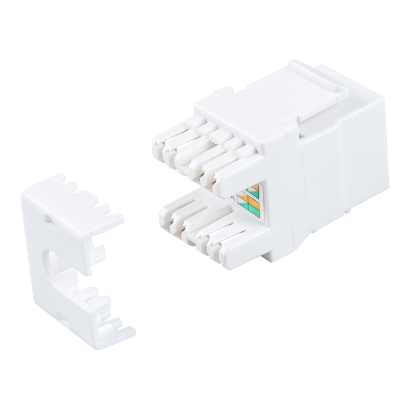 Cat6 Unshielded 180° Modular Jack (dengan pengatup) SM-2064CD8C6 Cat6 Unshielded 180° Modular Jack (dengan pengatup) SM-2064CD8C6