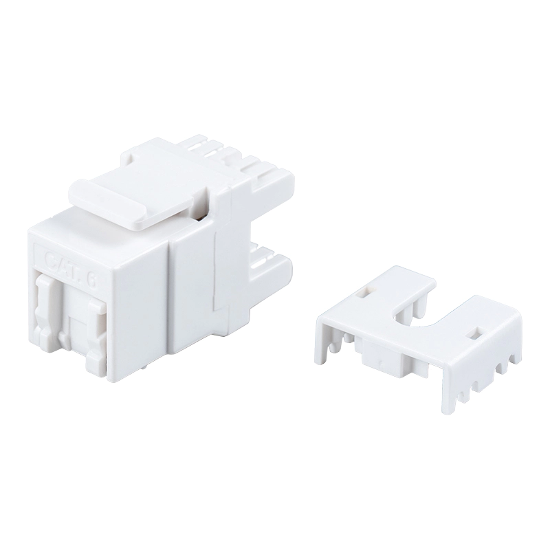 Cat6 Unshielded 180° Modular Jack (dengan pengatup) SM-2064CD8C6