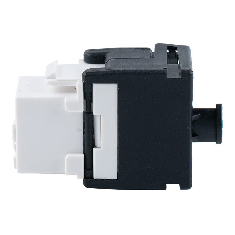 C6A Unshielded 180° Tolless Keystone Jack(dengan pemegang kabel dan pengatup)SM-2335BCH8C6A C6A Unshielded 180° Tolless Keystone Jack(dengan pemegang kabel dan pengatup)SM-2335BCH8C6A