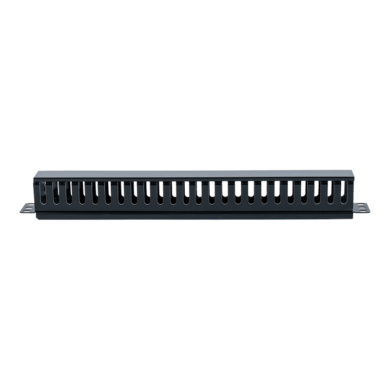 Kaki Pengurusan Kabel Plastik 1U 19-inci (24 Port) SP-3050-1U Kaki Pengurusan Kabel Plastik 1U 19-inci (24 Port) SP-3050-1U
