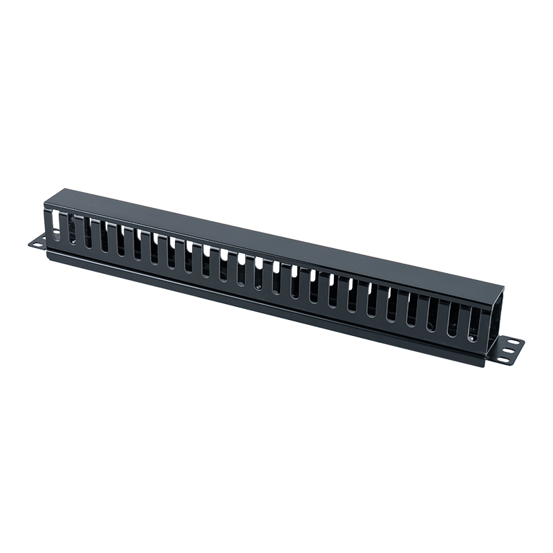 Kaki Pengurusan Kabel Plastik 1U 19-inci (24 Port) SP-3050-1U Kaki Pengurusan Kabel Plastik 1U 19-inci (24 Port) SP-3050-1U