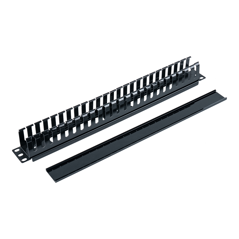 Kaki Pengurusan Kabel Plastik 1U 19-inci (24 Port) SP-3050-1U Kaki Pengurusan Kabel Plastik 1U 19-inci (24 Port) SP-3050-1U