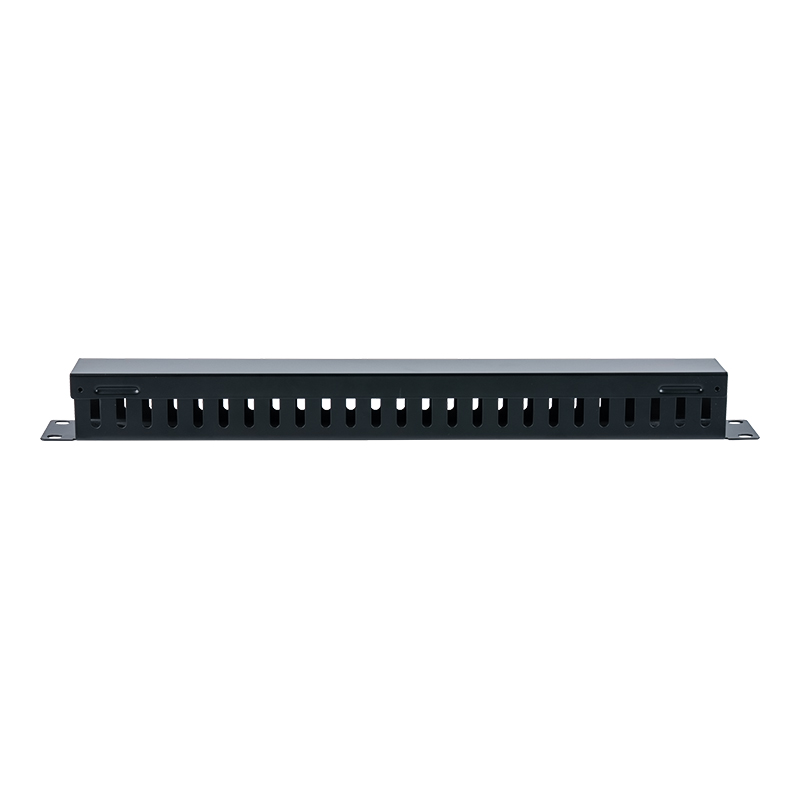 Kaki Pengurusan Kabel Logam 1U 19-inci (25 Port) SP-3051-1U