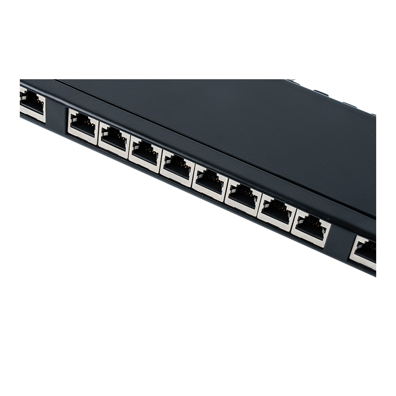 Kategori 6 Panel tampalan 24 port 1U terlindung 19 inci SP-3217SK24-C6A Kategori 6 Panel tampalan 24 port 1U terlindung 19 inci SP-3217SK24-C6A