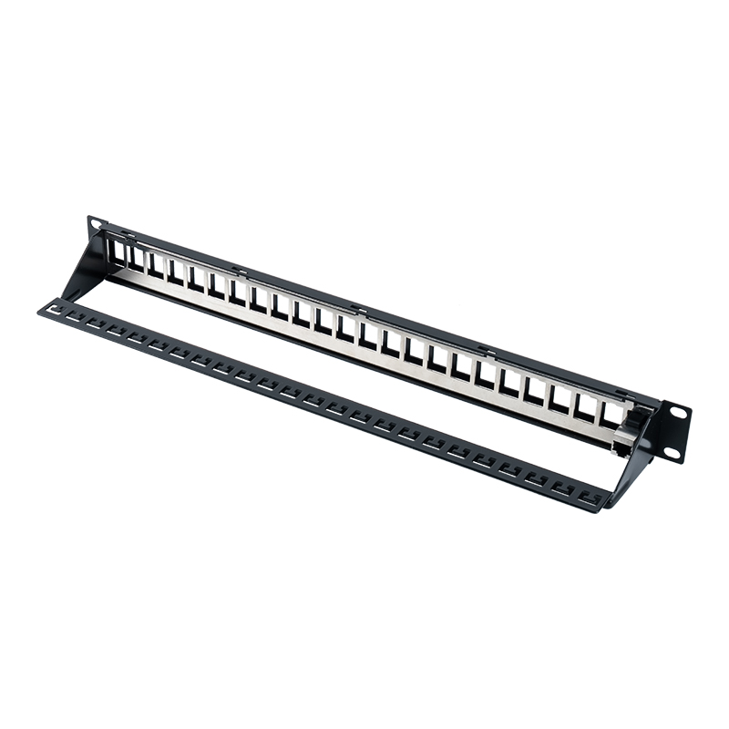 Panel tampalan terlindung 1U 24-port 19-inci (dengan modul C6) SP-3260-24P Panel tampalan terlindung 1U 24-port 19-inci (dengan modul C6) SP-3260-24P