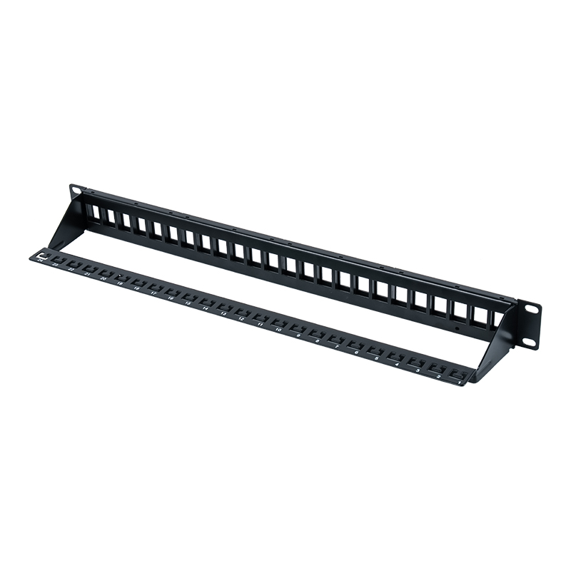 Panel tampalan terlindung 1U 24-port 19-inci (dengan modul C6) SP-3260-24P Panel tampalan terlindung 1U 24-port 19-inci (dengan modul C6) SP-3260-24P