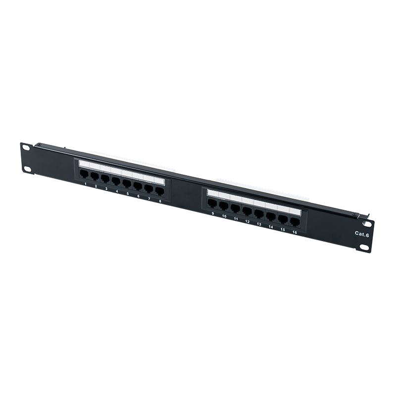 Cat6e 19-inci 1U Unshielded 24-Port Patch Panel (Dwi-purpose IDC) SP-3310D24-C6A Cat6e 19-inci 1U Unshielded 24-Port Patch Panel (Dwi-purpose IDC) SP-3310D24-C6A