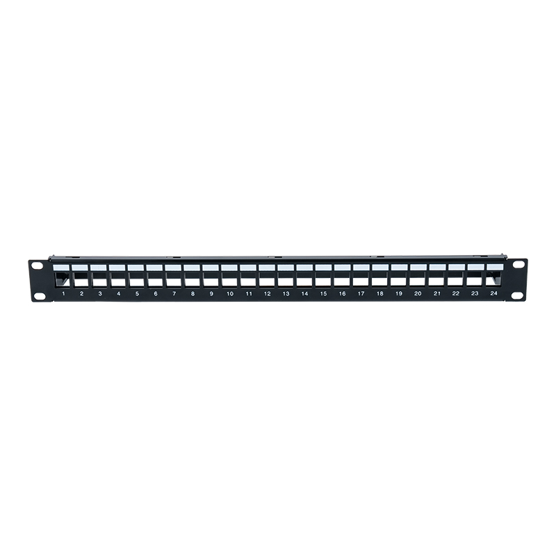 Rangka pengedaran udara terlindung 1U 24-port 19-inci SP-3311S-24P Rangka pengedaran udara terlindung 1U 24-port 19-inci SP-3311S-24P