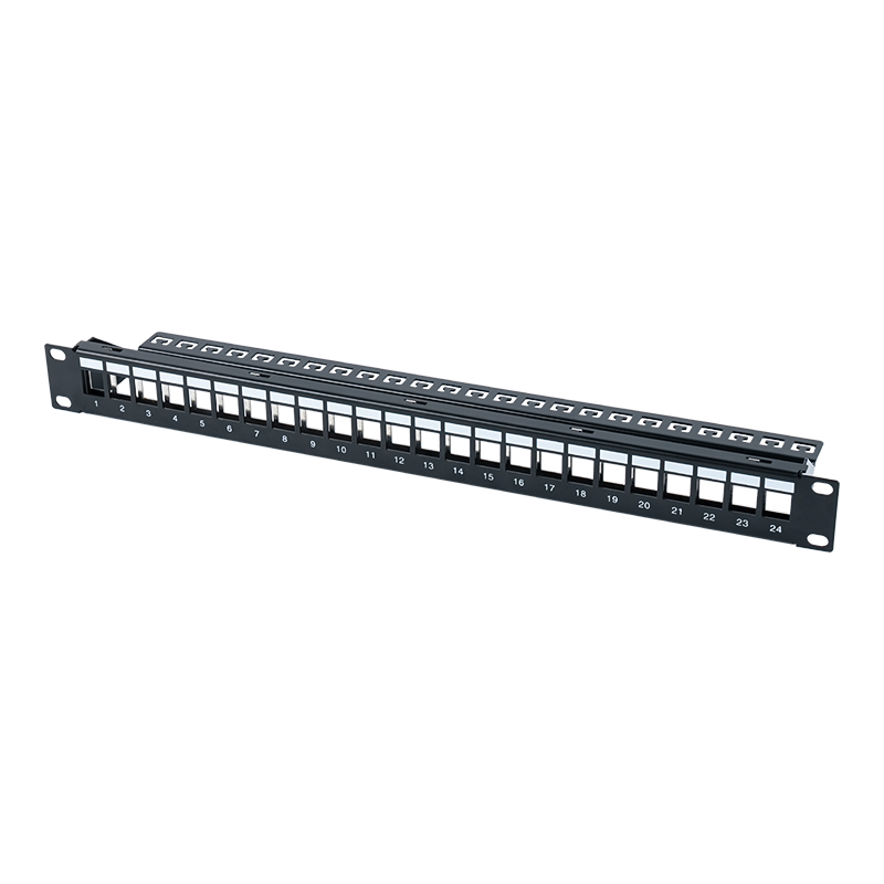 Rangka pengedaran udara terlindung 1U 24-port 19-inci SP-3311S-24P