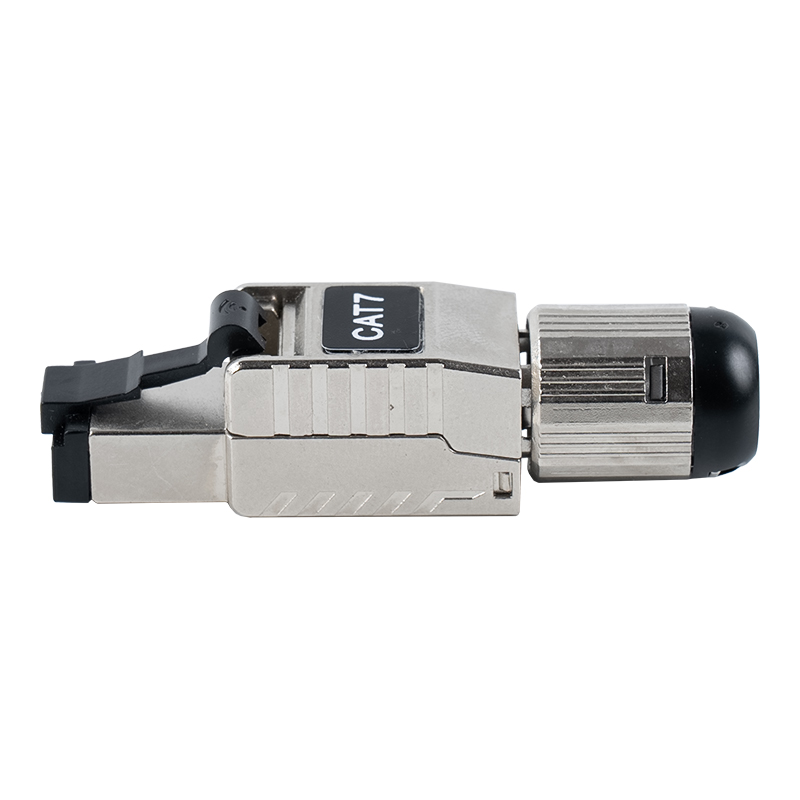 Penyambung RJ45 Tanpa Alat Cat7 (dengan Klip Spring Plastik Hitam) RJ-G60S-1-C7 Penyambung RJ45 Tanpa Alat Cat7 (dengan Klip Spring Plastik Hitam) RJ-G60S-1-C7