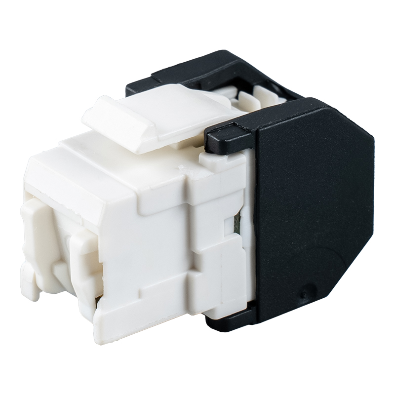 Cat6 Unshielded 180° Toolless Modular Jack (dengan pengatup) SM-2399H8C6