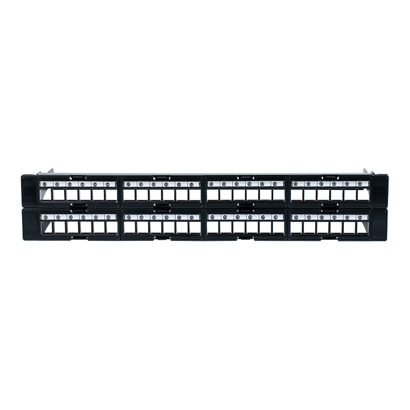 Rak tanpa pelindung 1U 48-port 19 inci (tingkap boleh tanggal) SP-3408-48P Rak tanpa pelindung 1U 48-port 19 inci (tingkap boleh tanggal) SP-3408-48P